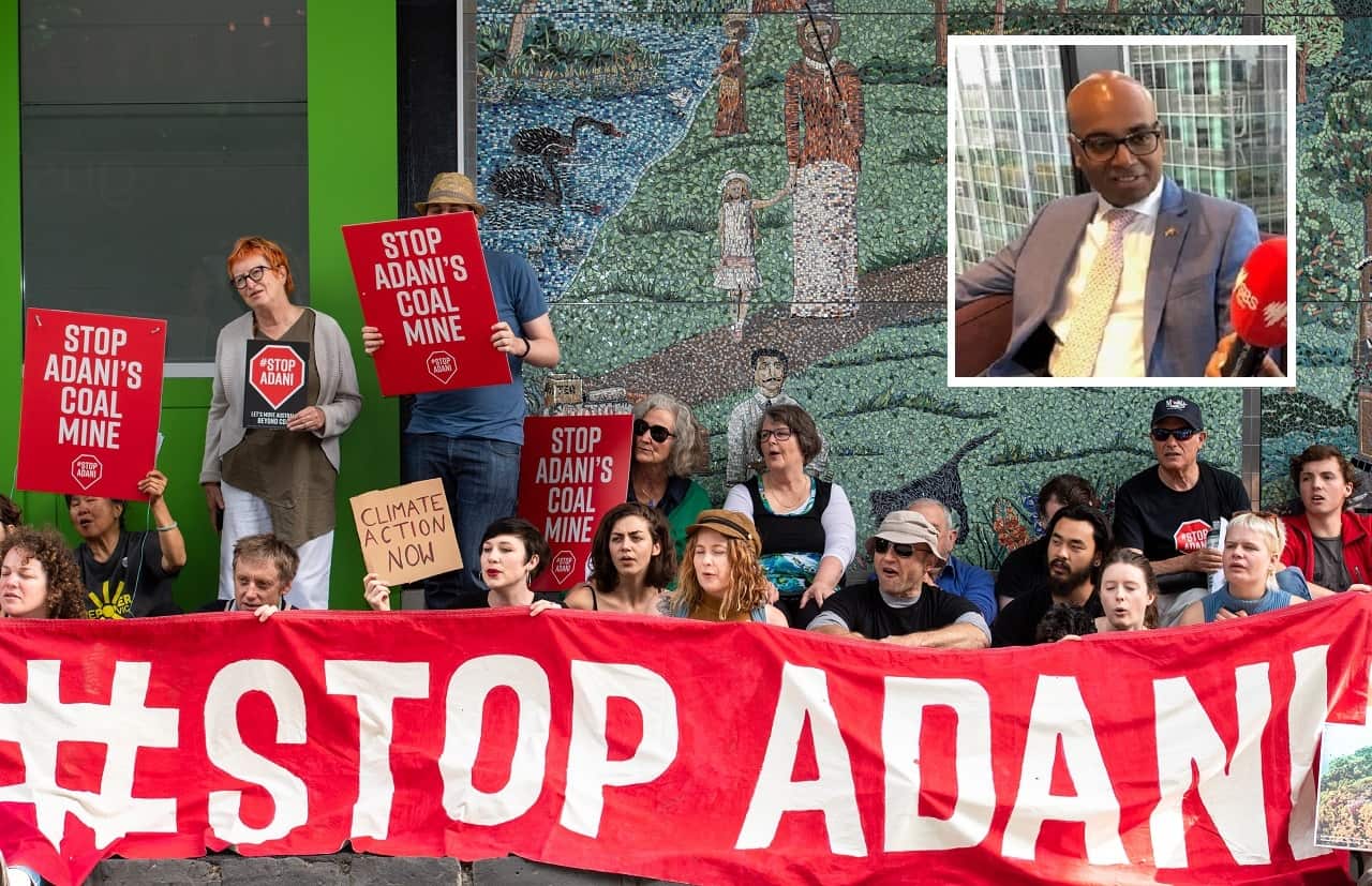 Adani protesters