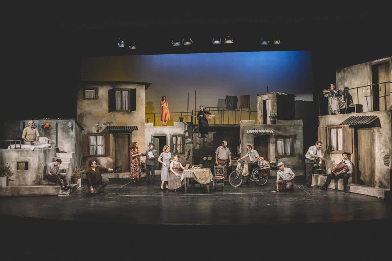 From the play "The Courtyard of Miracles" by National Theatre of Northern Greece. 