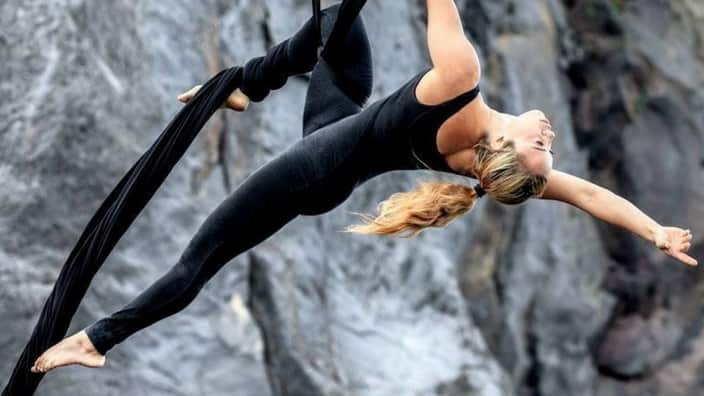 Katerina Soldatou, Greek Extreme Aerial Dancer