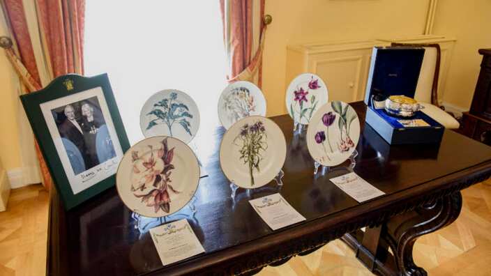 Greece's presents to prince Charles and Camilla