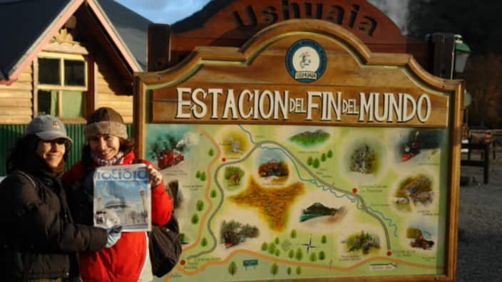 Ελληνίδες στην Ushuaia της Αργεντινής
