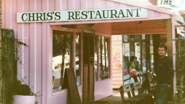 Great Ocen Road's greek Restaurateur