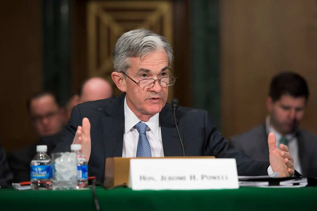 US Federal Reserve Chairman Jerome Powell