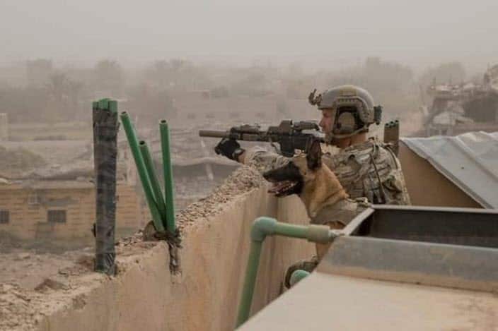 US Soldier in Hajin-eastern Syria