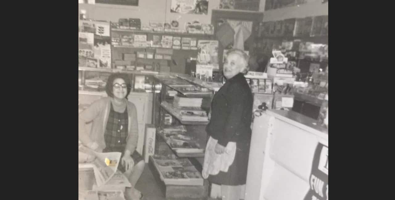 Vange and her mum Dionysia