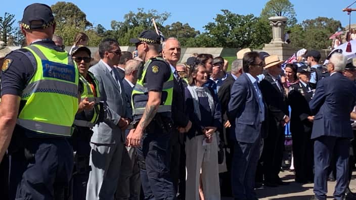 Greek National Day Parade in Melbourne. 