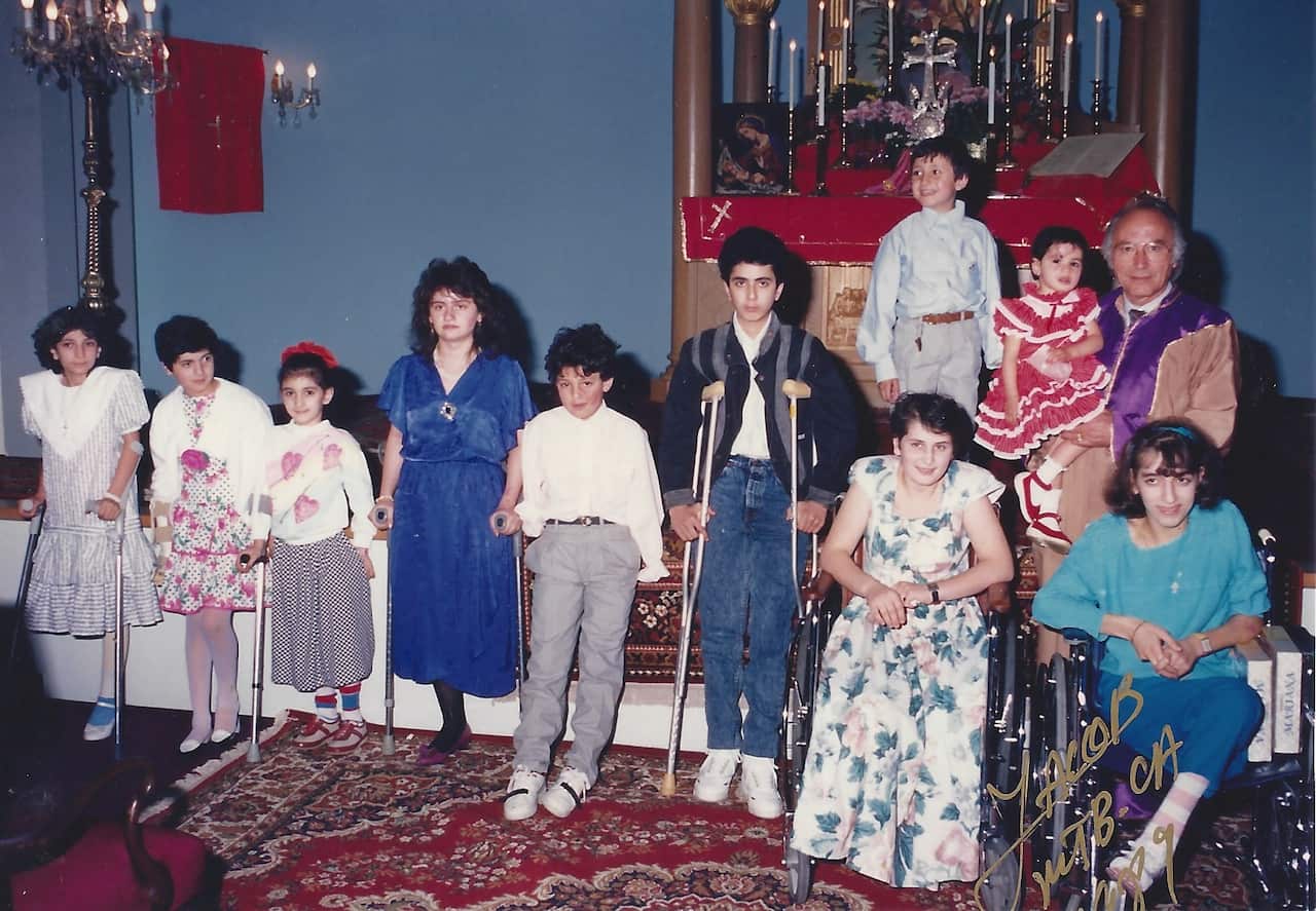 Armenian earthquake victims