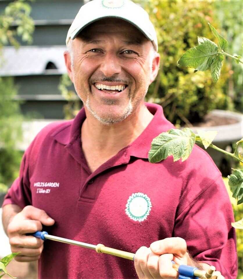 Greek Australian TV presenter Vasili Kanidiadis. 