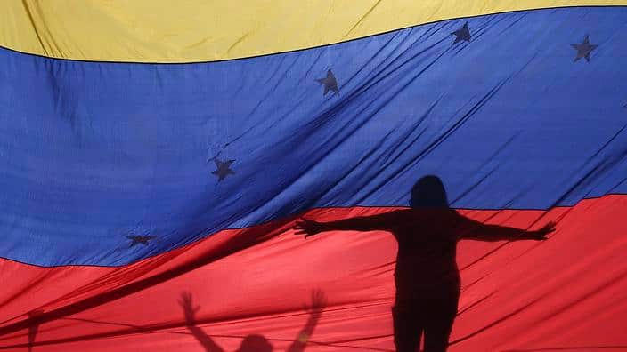 Venezuelan flag.