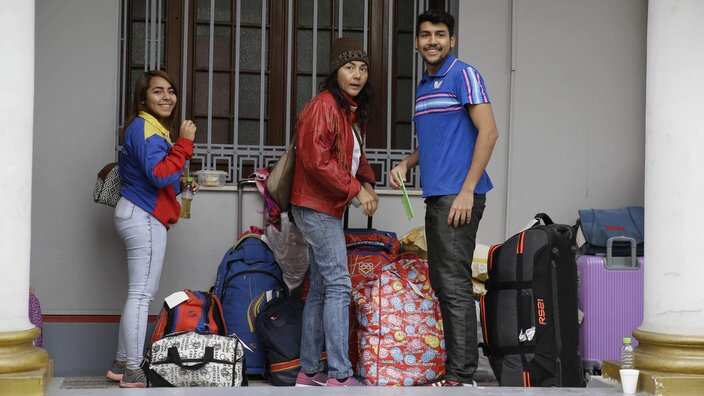 migrantes venezolanos
