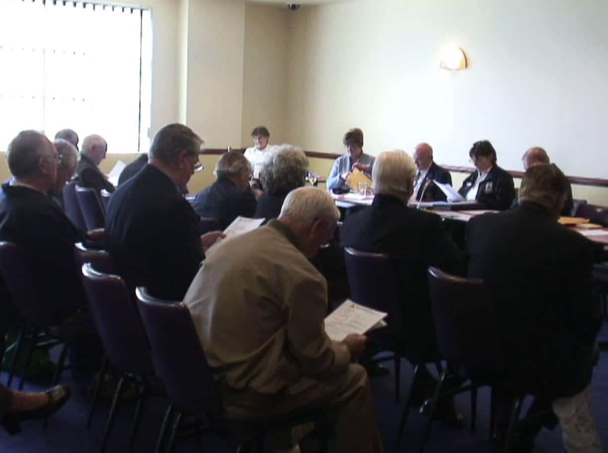 NSW Korean War Veterans Association's monthly meeting in 2010