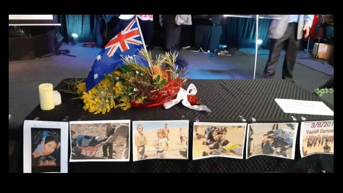 photos of Yezidi genocide victim 