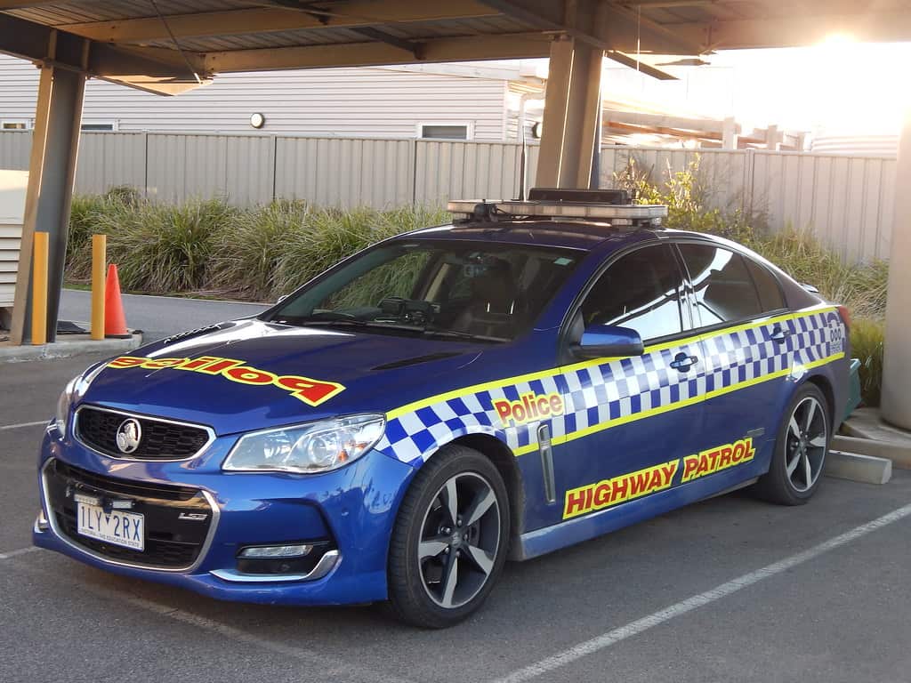 Victoria Police highway patrol 