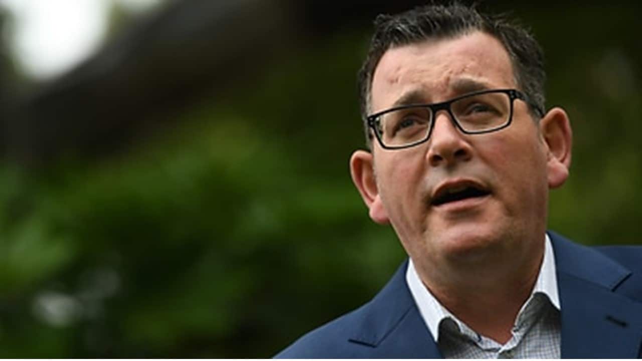 Victorian Premier Daniel Andrews. 