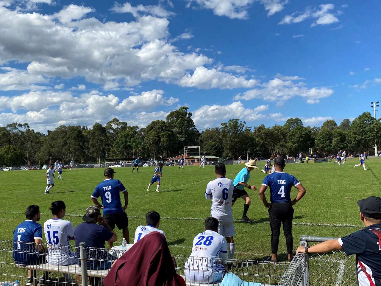 GNC football final,St George Club and The Rising Gurkhas battling for the final.