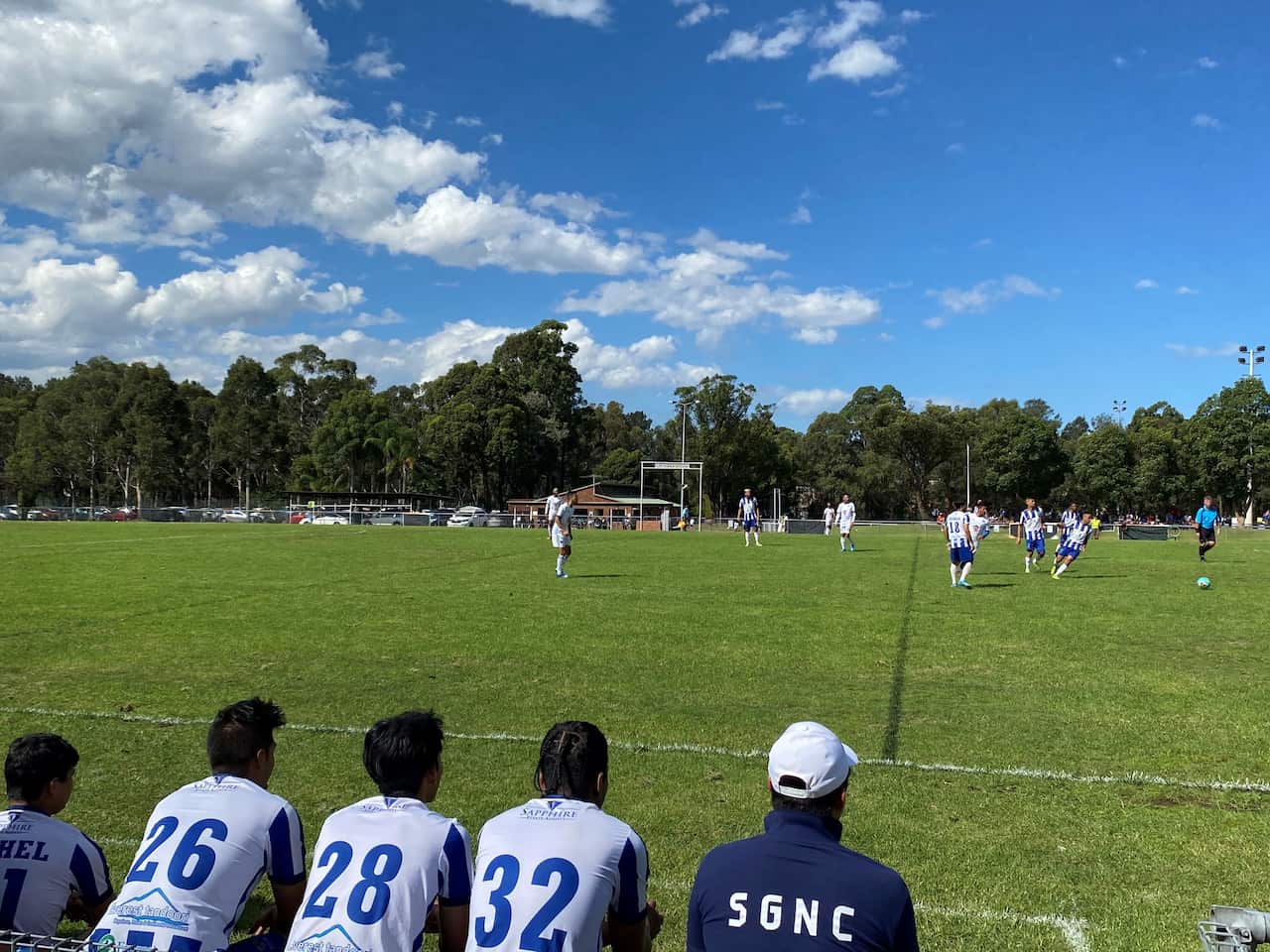 GNC football final,St George Club and The Rising Gurkhas battling for the final.
