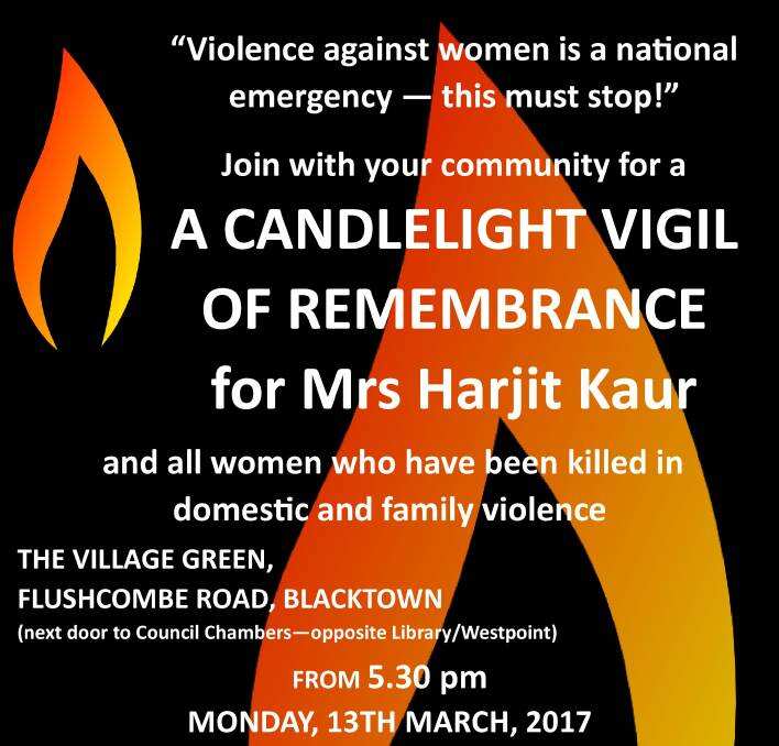 candlelight vigil