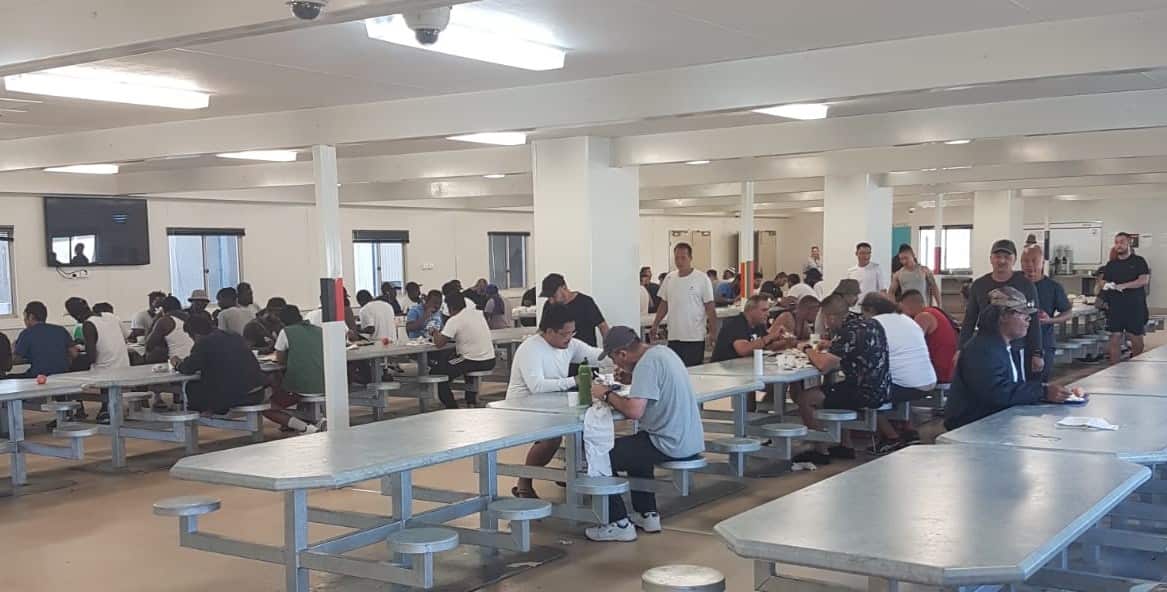 Villawood detention lunchtime 