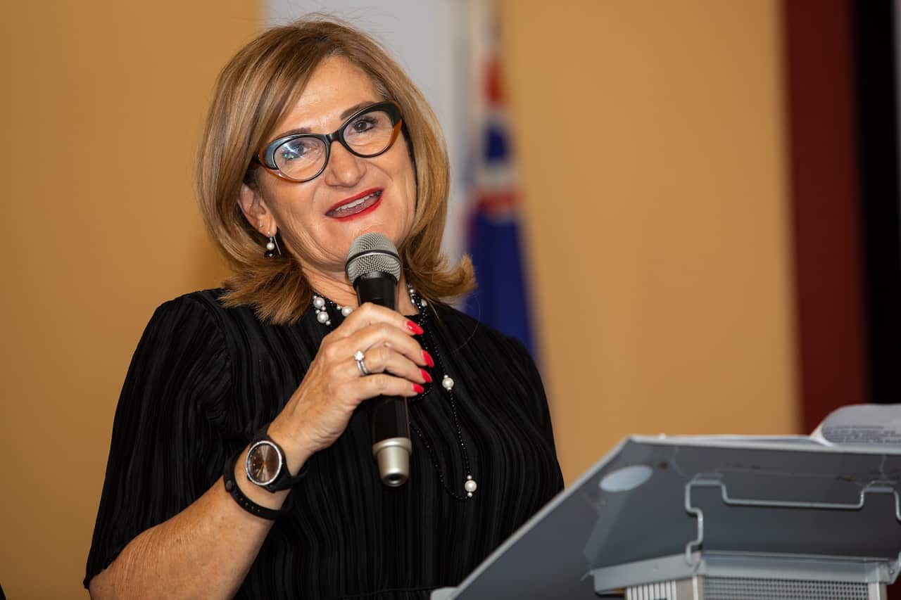 Violet Roumeliotis, Chief Execitive Officer, Settlement Services International. 