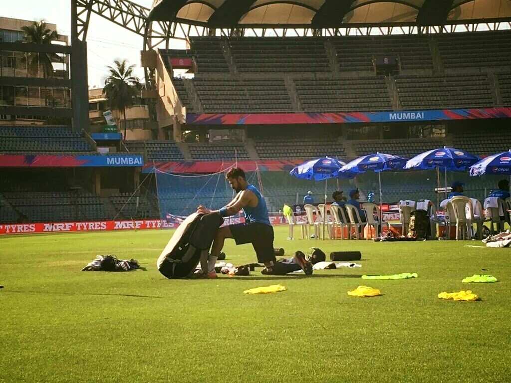 Kohli at Wankhede