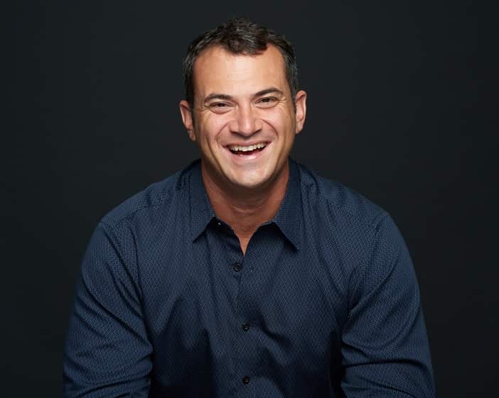 Visiting entrepreneur Marcus Segal