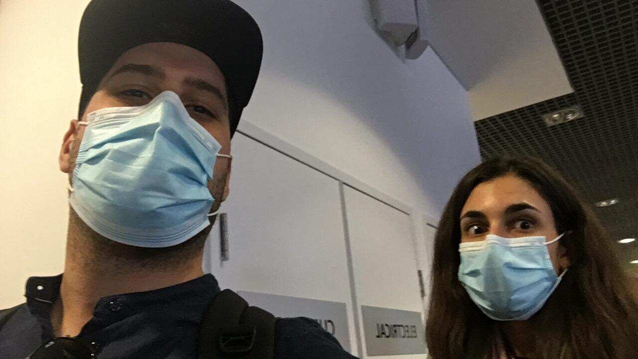 Vittoria Stella ed il partner Mattia Collini.