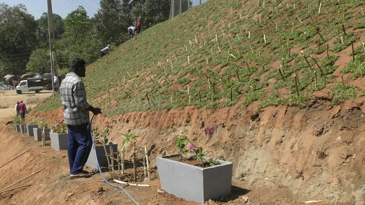 Environmentally Friendly Katugasthota Teakawatte garbage Dump 