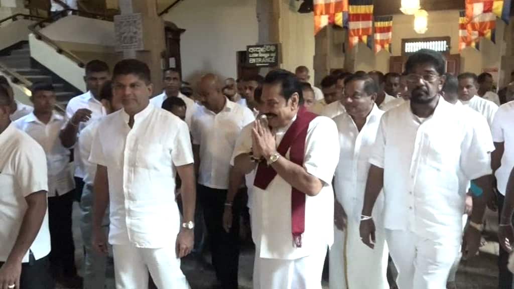 Mahinda Rajapaksa Visit Kandy
