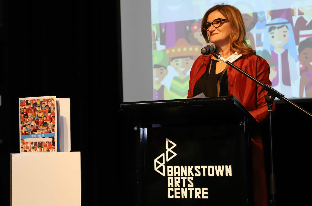 SSI CEO Violet Roumeliotis officially launching My Life and Me