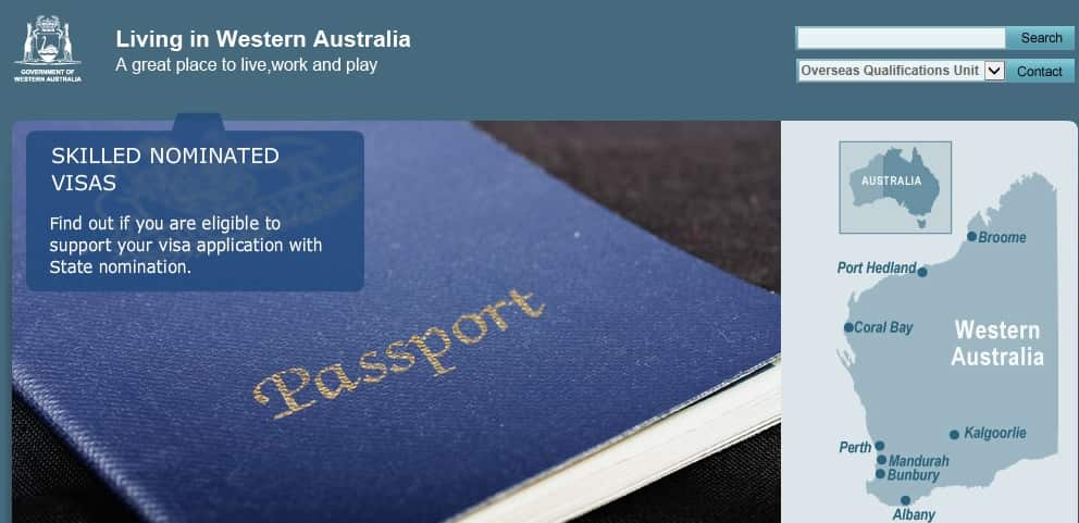 Western Australian skilled migration occupation list 