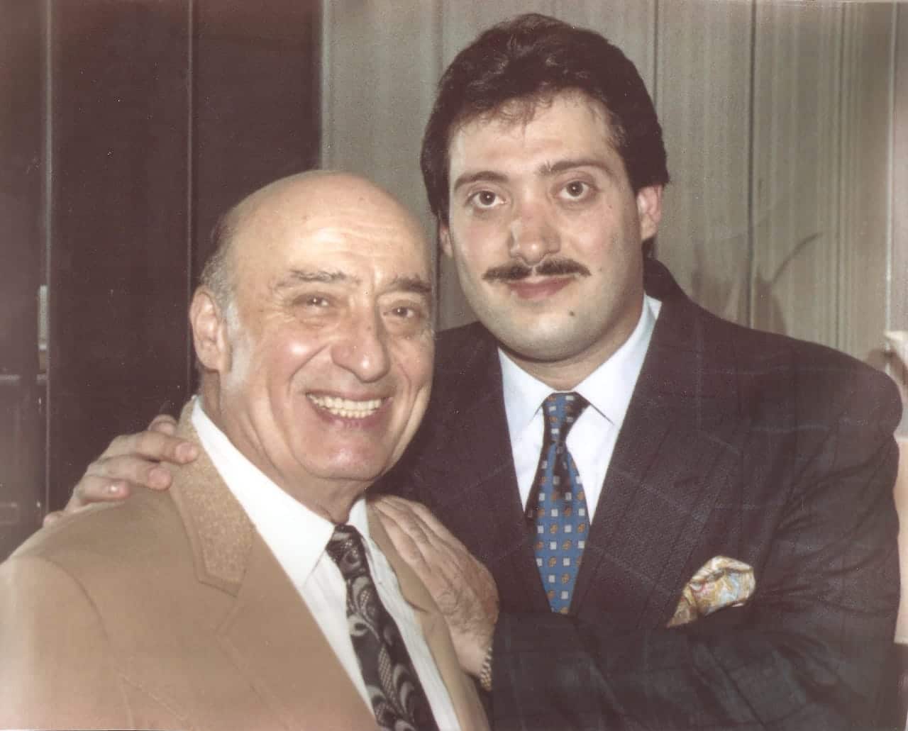 Singer Wadih Safi and George Wadih Safi