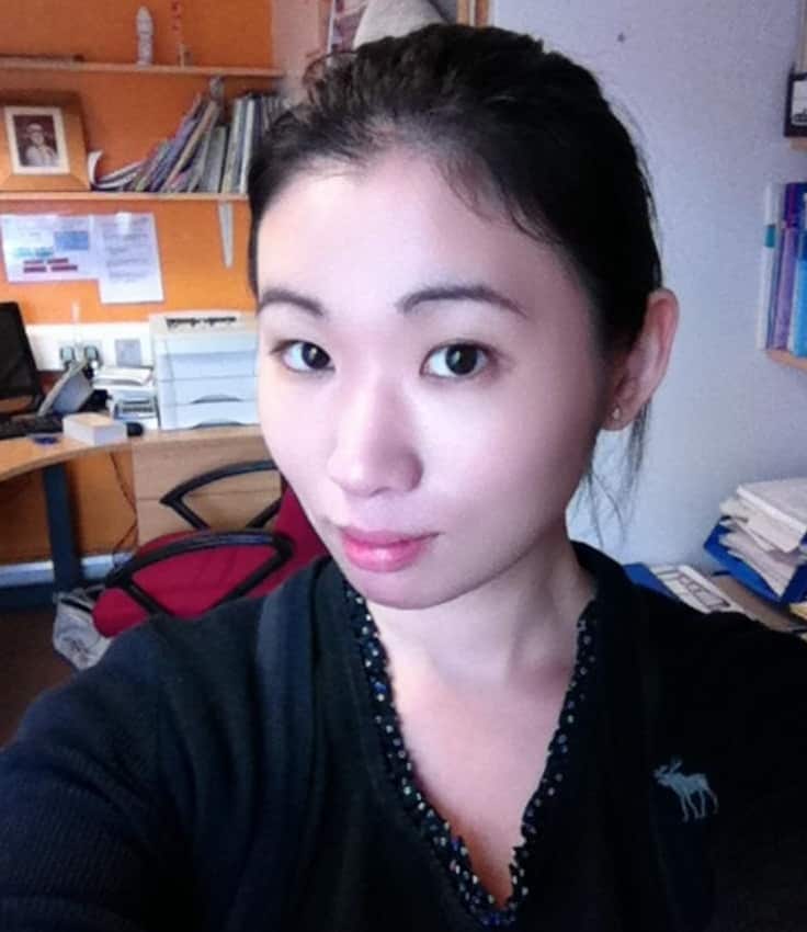 馬慧思在英國的辦工室。