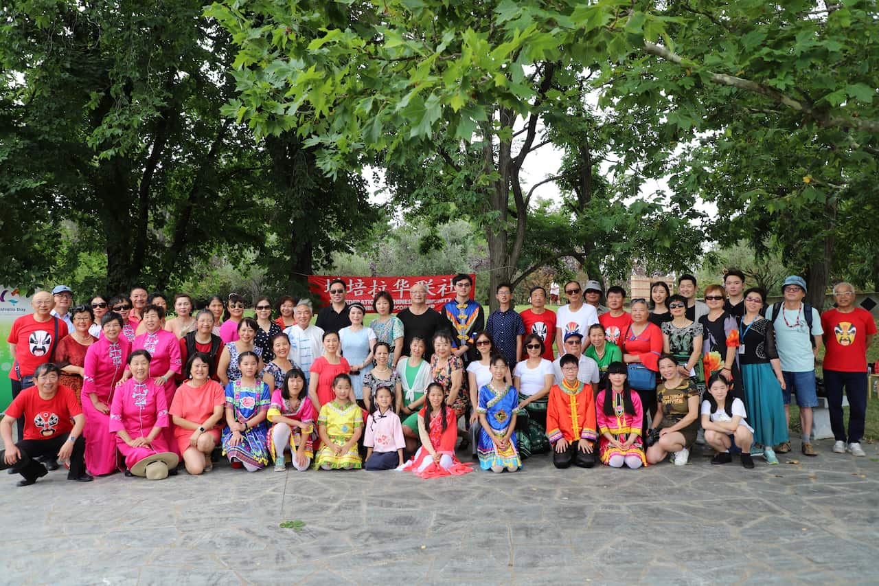 Chinese community in Canberra celebrate Australia Day in 2021