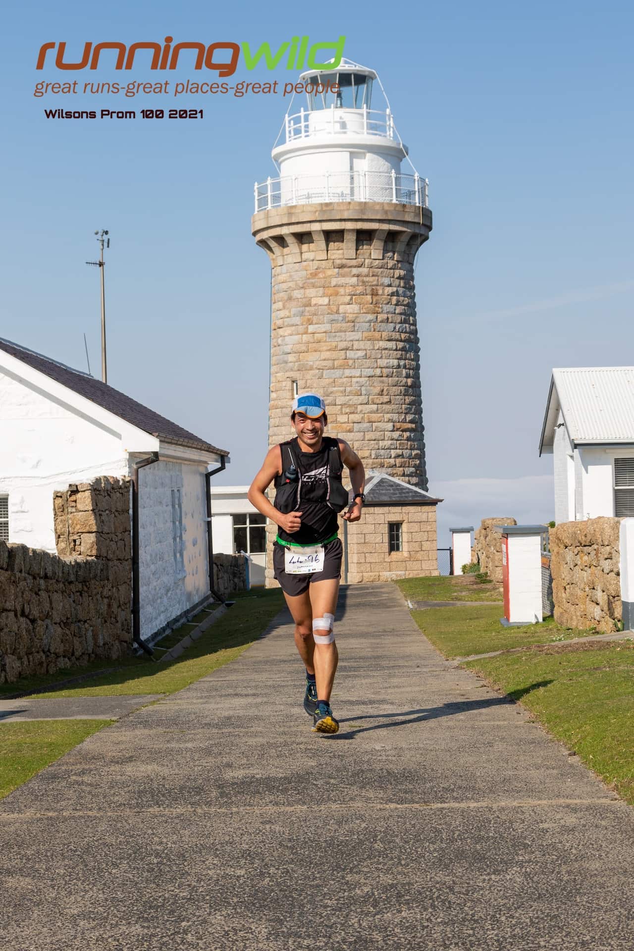 2021年5月1日程小远在跑Wilsons prom45公里的一个赛事