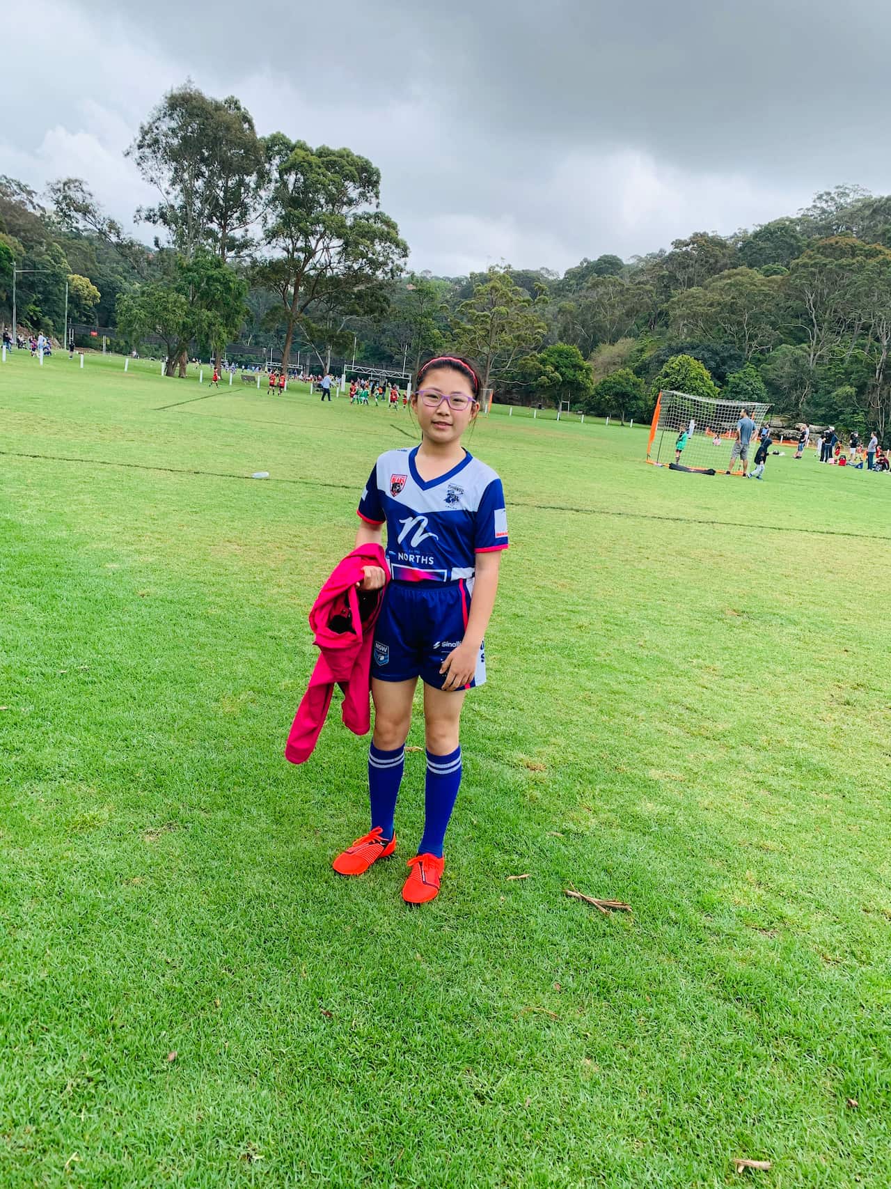 Claire在最近的一场比赛中荣膺全场MVP