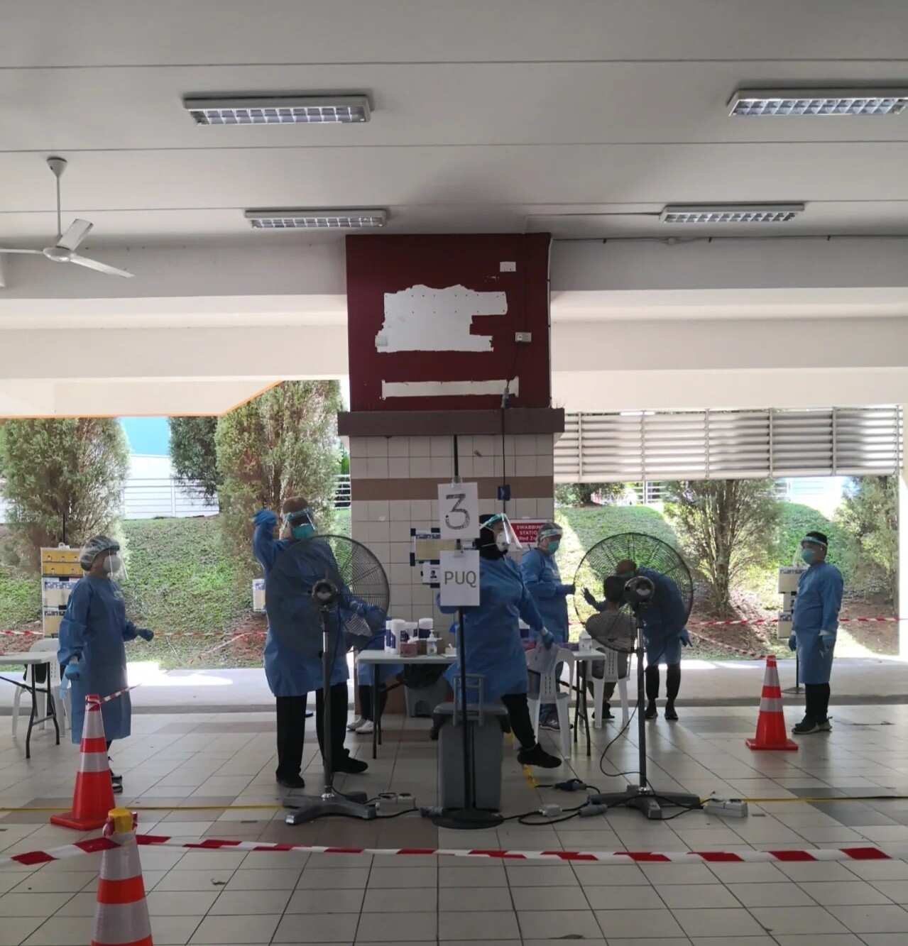 新加坡COVID-19病毒检测点