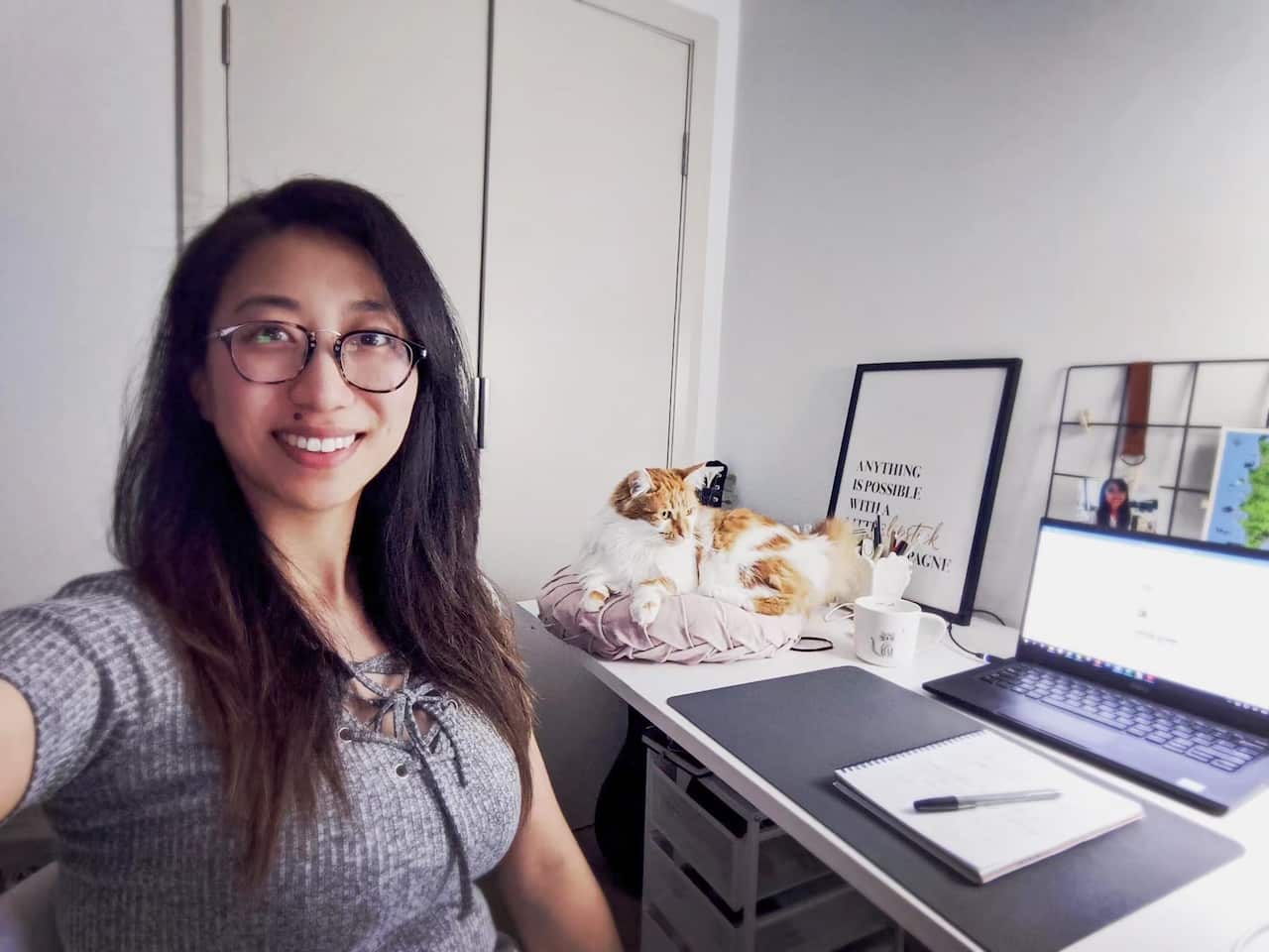 澳洲疫情期间在家办公的Shirley Sun