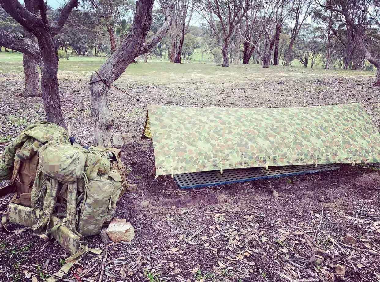 Army PTE Alex Zhang's camping site