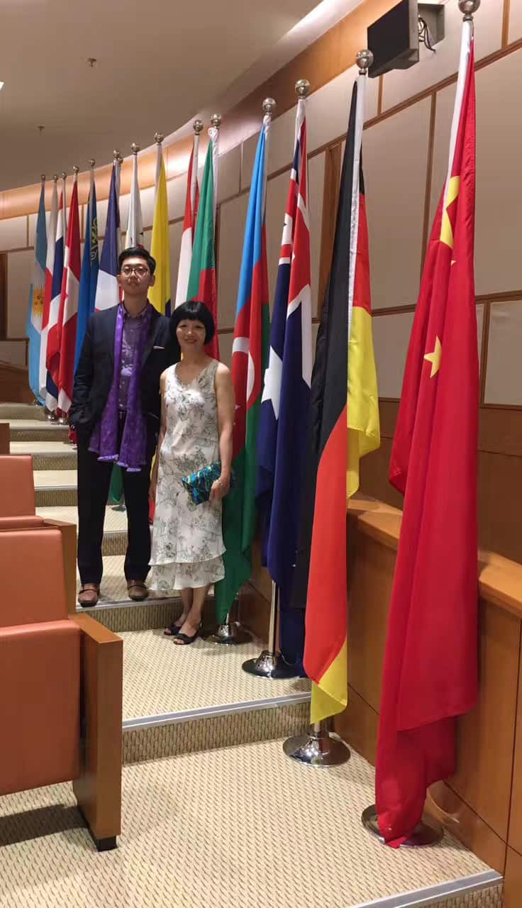 刘胥萍阿姨和儿子