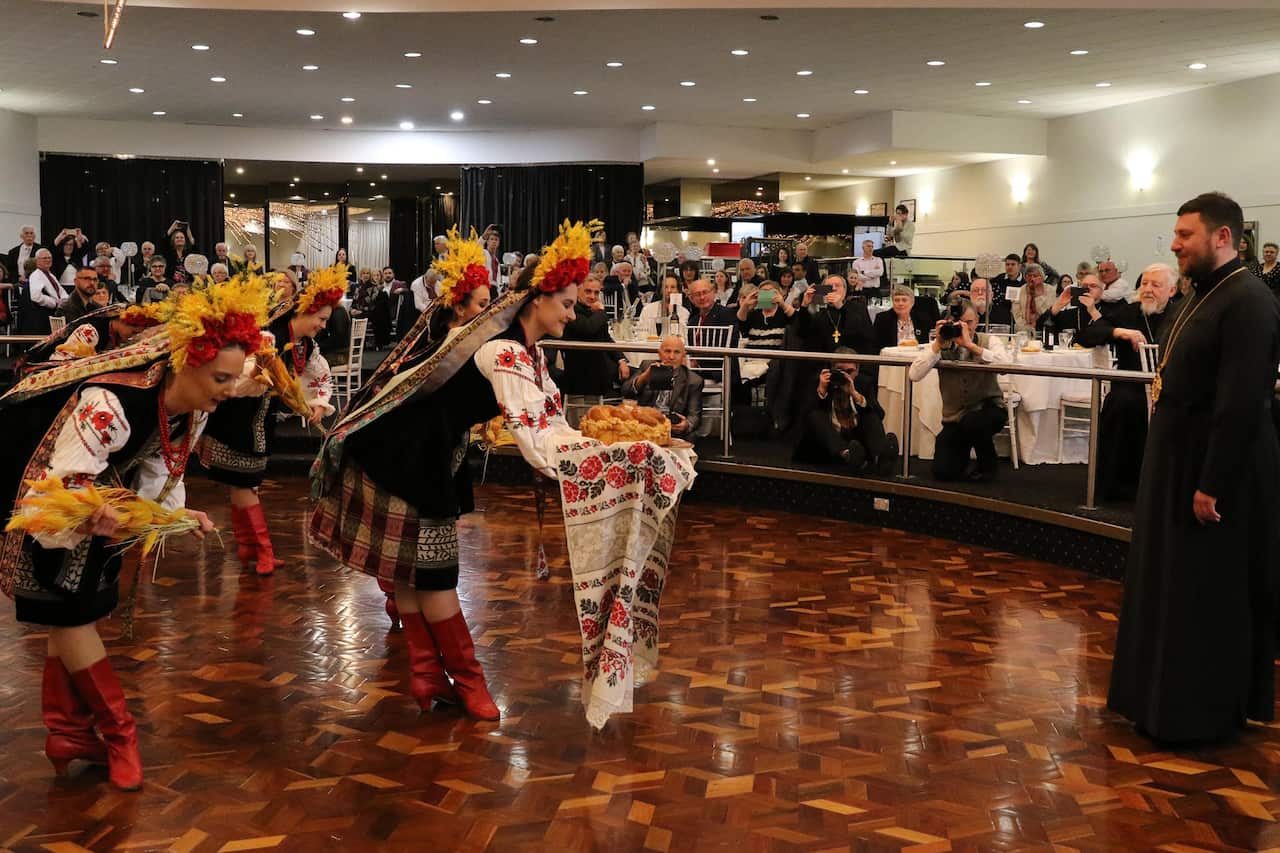 Welcome Bishop Mykola.