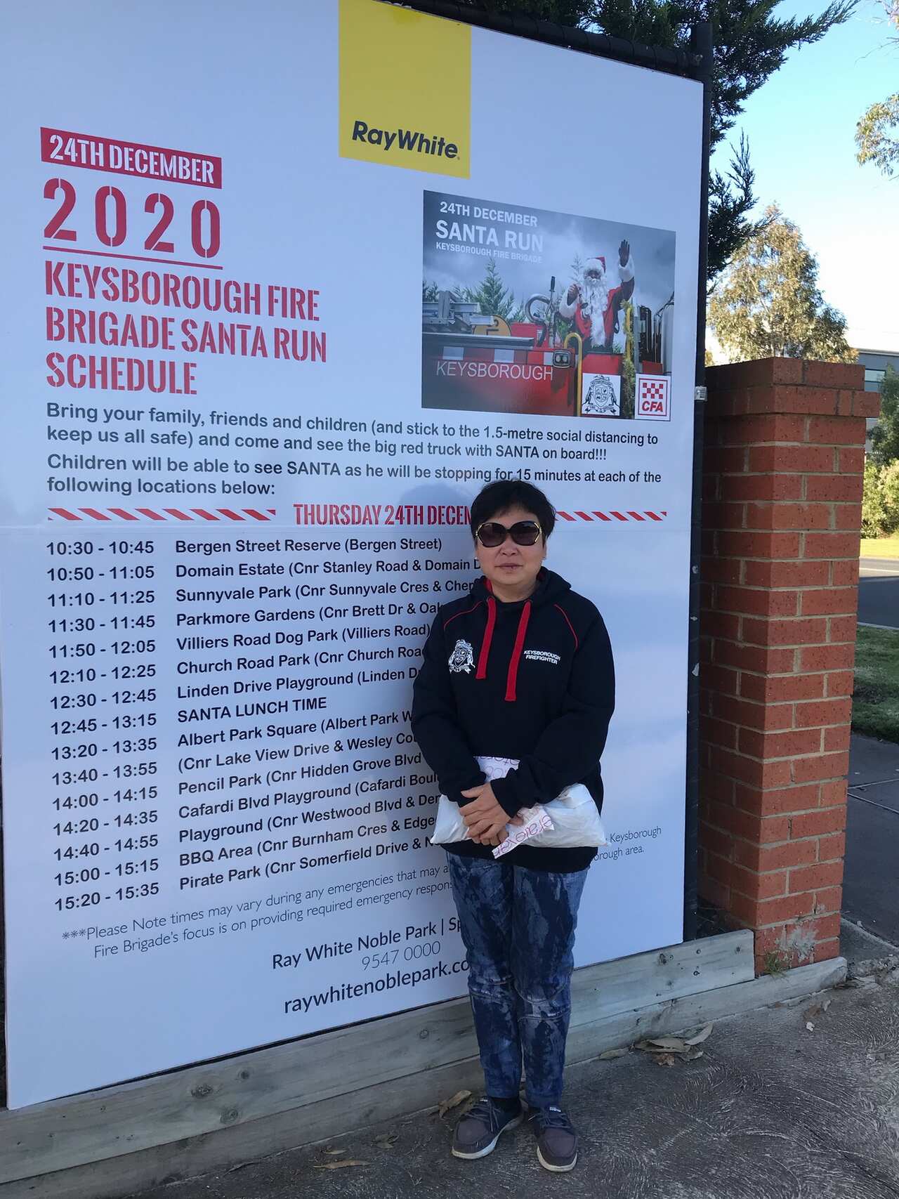 Wendy Lin Dong-wen joined Keysborough Fire Brigade as a volunteer in 2019.