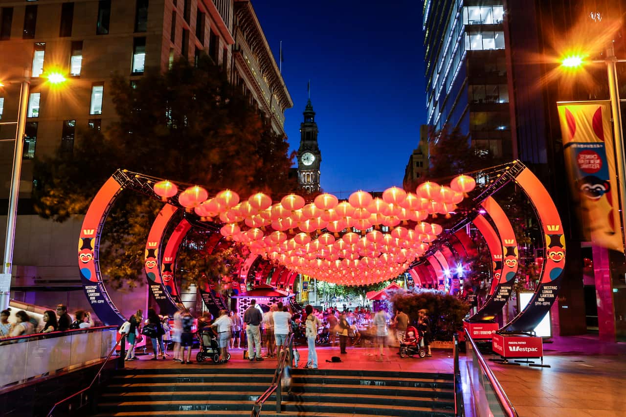 Sydney - February 10, 2016: City of Sydney's 2016 Chinese New Year Festival celebrations in Sydney, Australia (photo by Jamie Williams/City of Sydney)