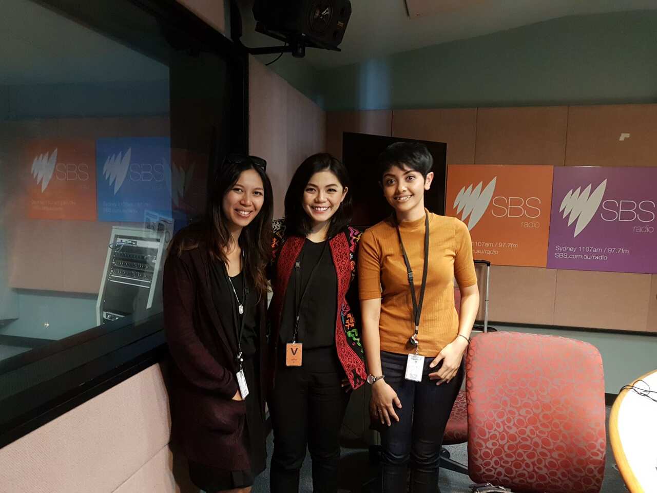 Merry Riana, Motivator with Laura Yosrizal, Producer at SBS Radio