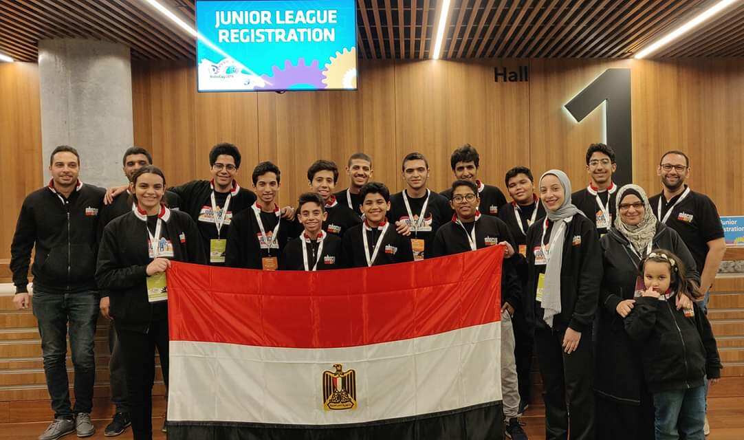 Egyptian team in RoboCup 2019 in Sydney 
