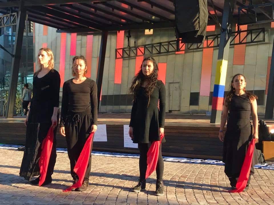 Protesta en Melbourne por asesinato de líderes sociales en Colombia