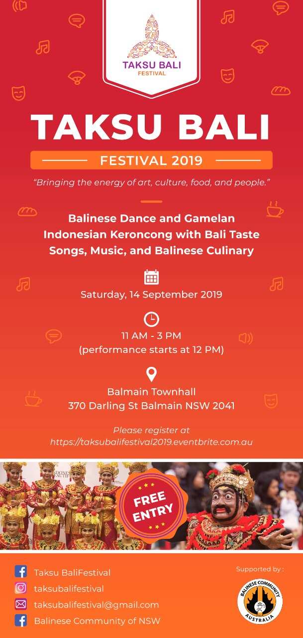 Taksu Bali Festival 2019