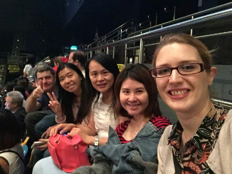 Tim learnt Cantonese in Hong Kong. 