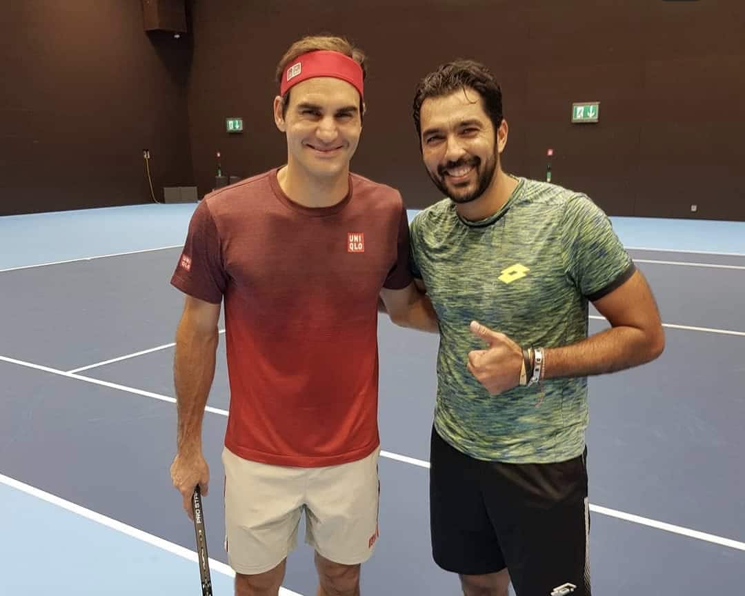 Roger Federer & Aisam-Ul-Haq