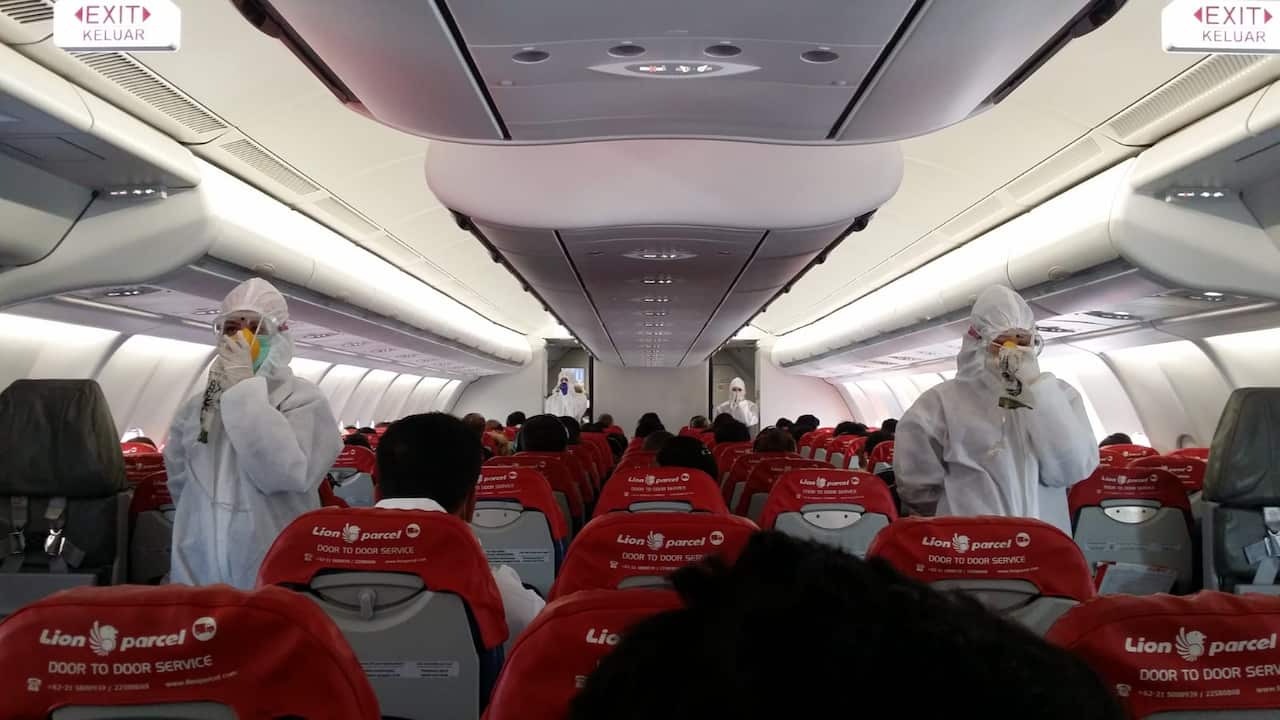 Charter flight from India