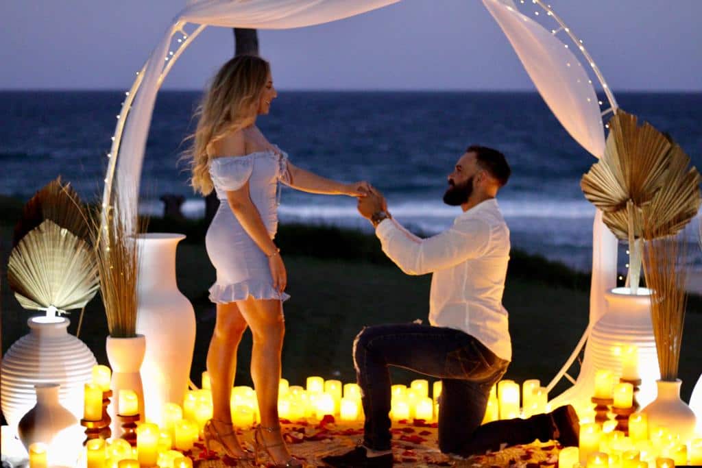 Vanessa Fakhri and Cameron Smith